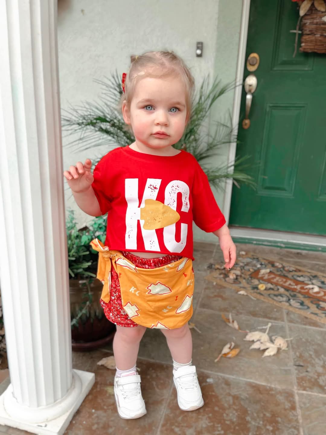 Tie skort