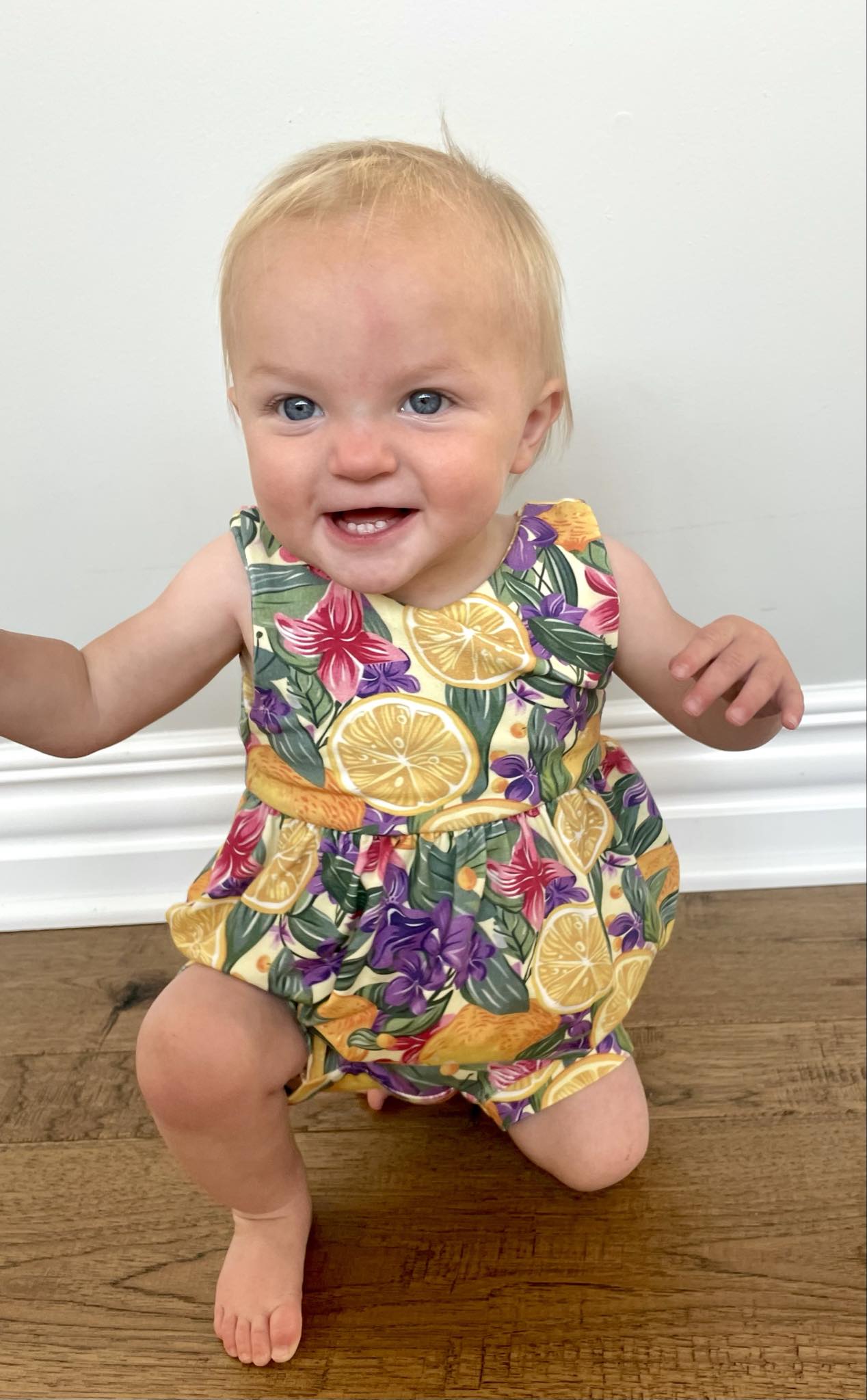 Magnolia bubble romper