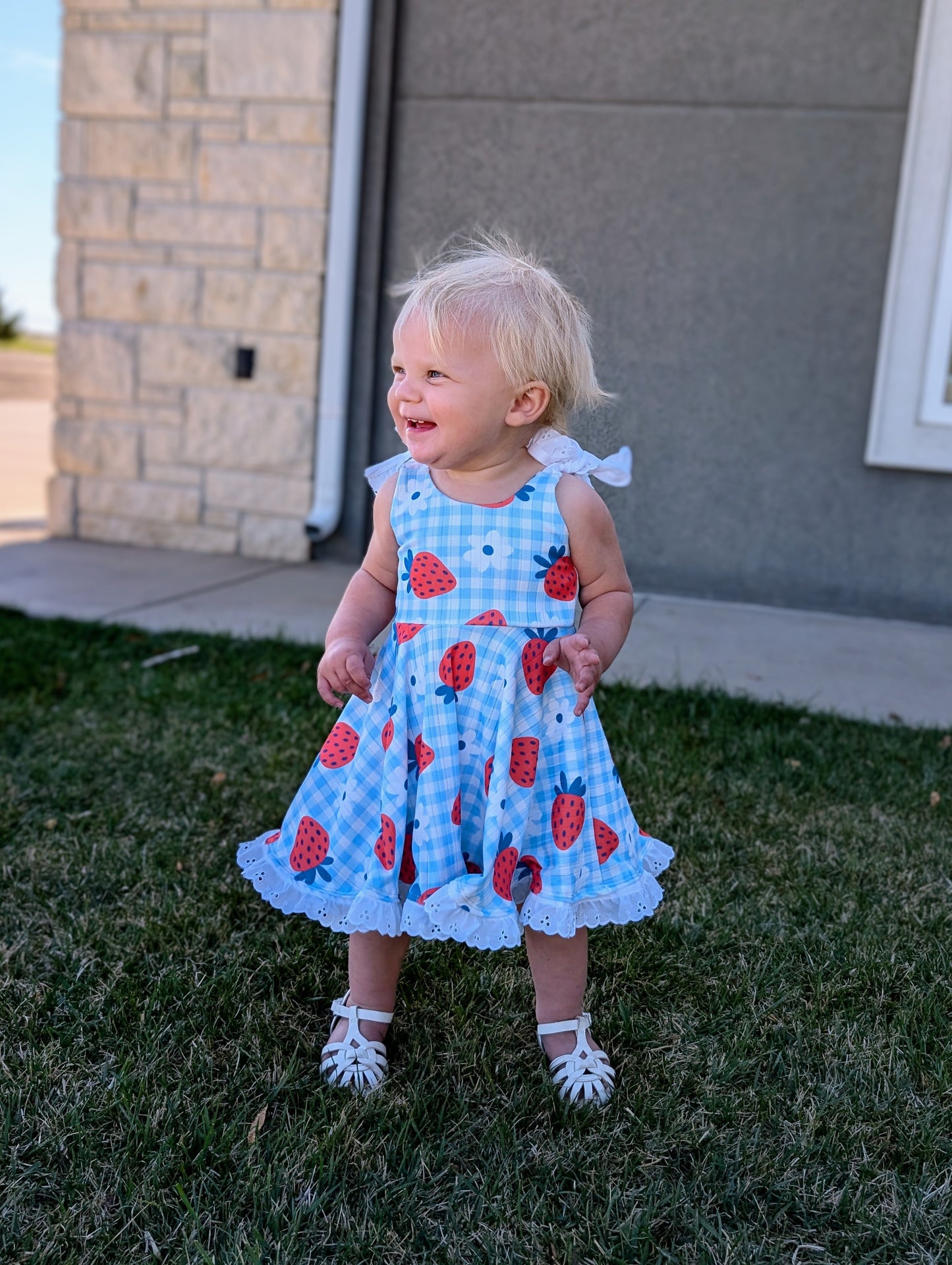 Camellia Twirl dress