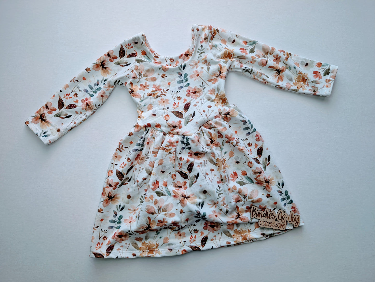 Rosette dress WITH attached shorts under