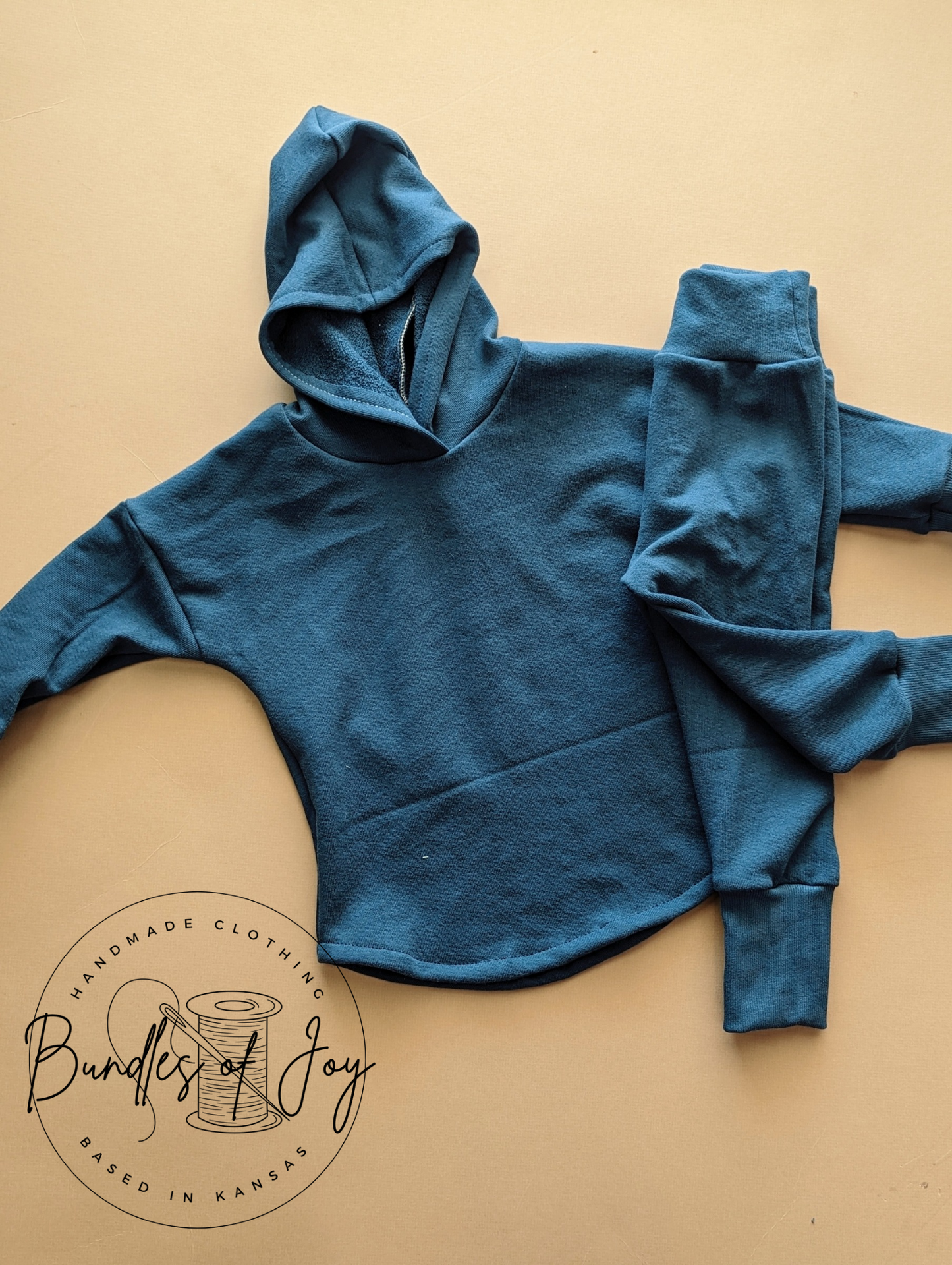 Colorblock hooded tee (available w/out hood)