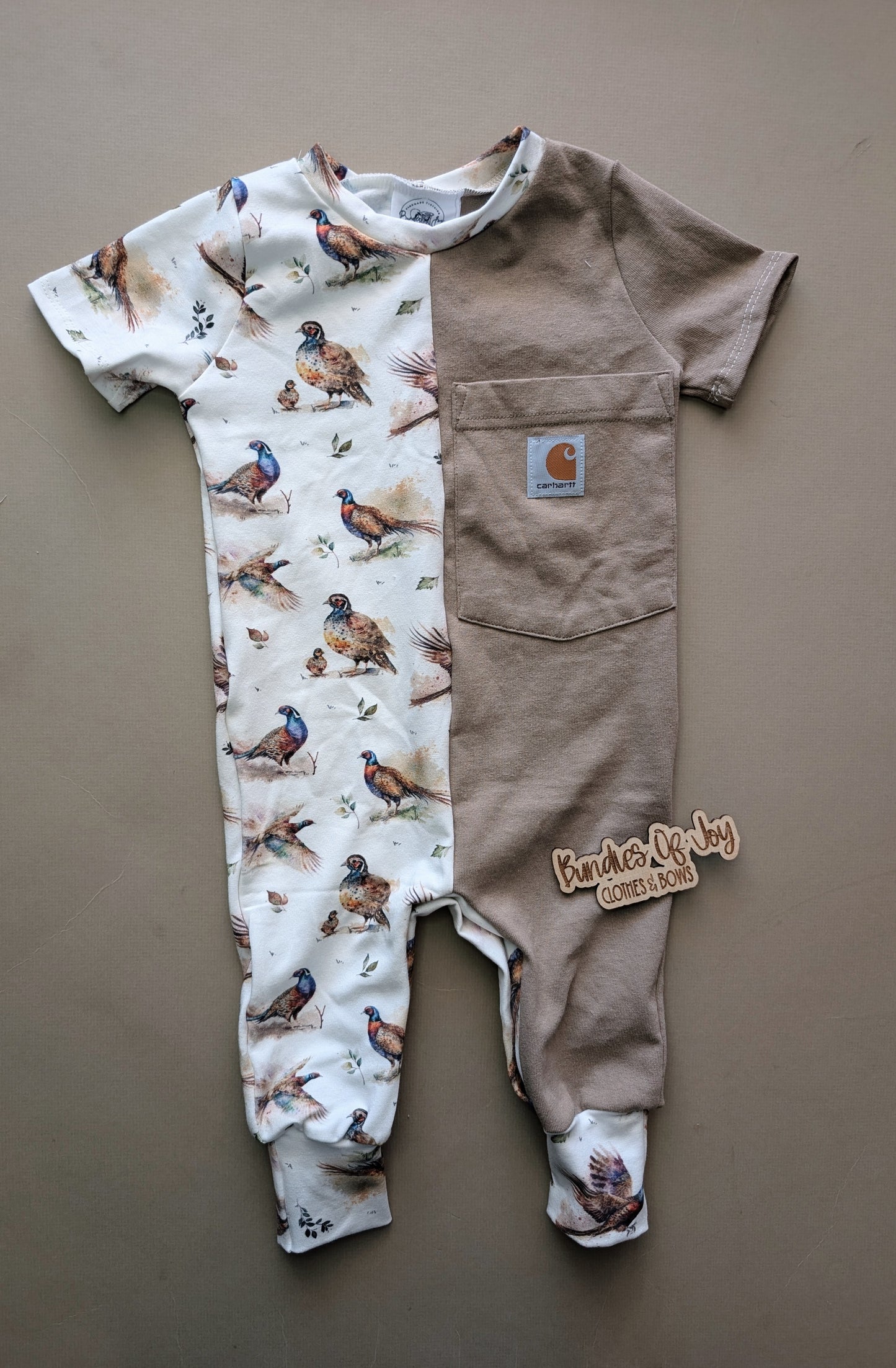 Pants romper (fitted style)