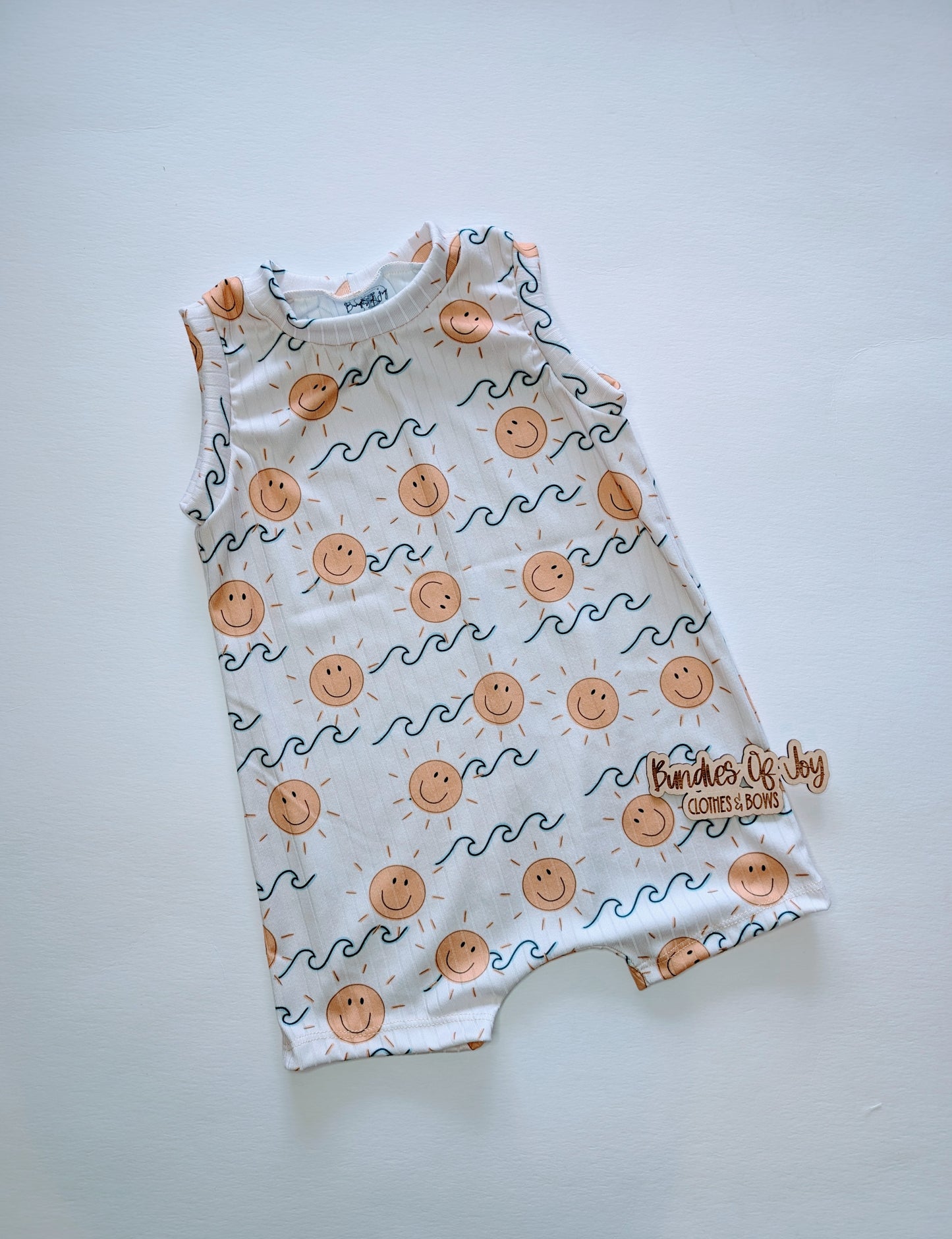 Tank shorts romper (baggy style)