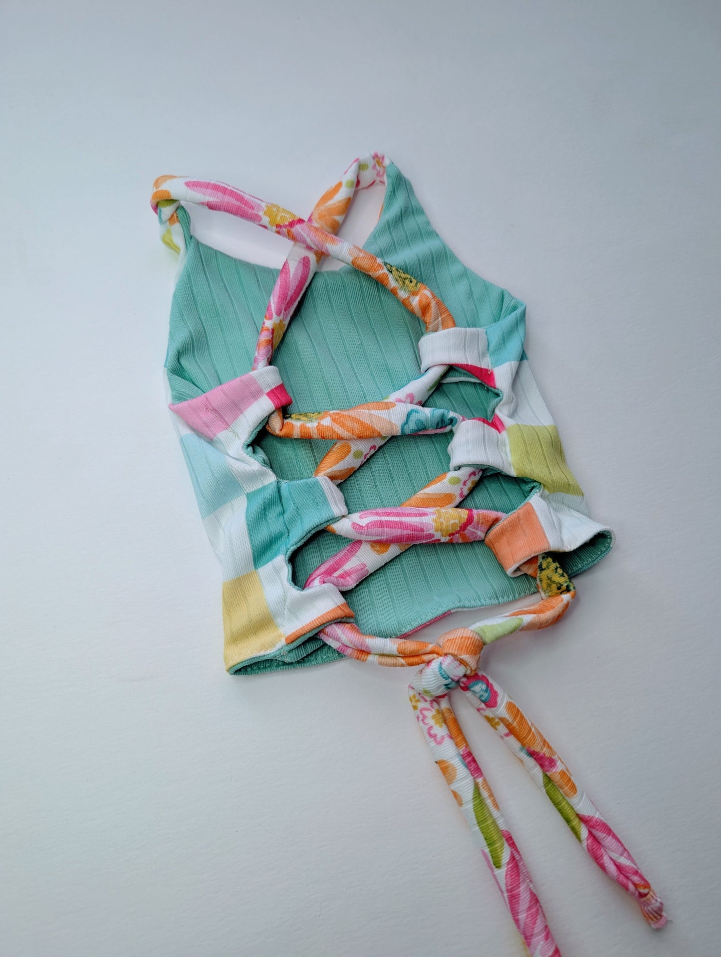 Lenny tie back top