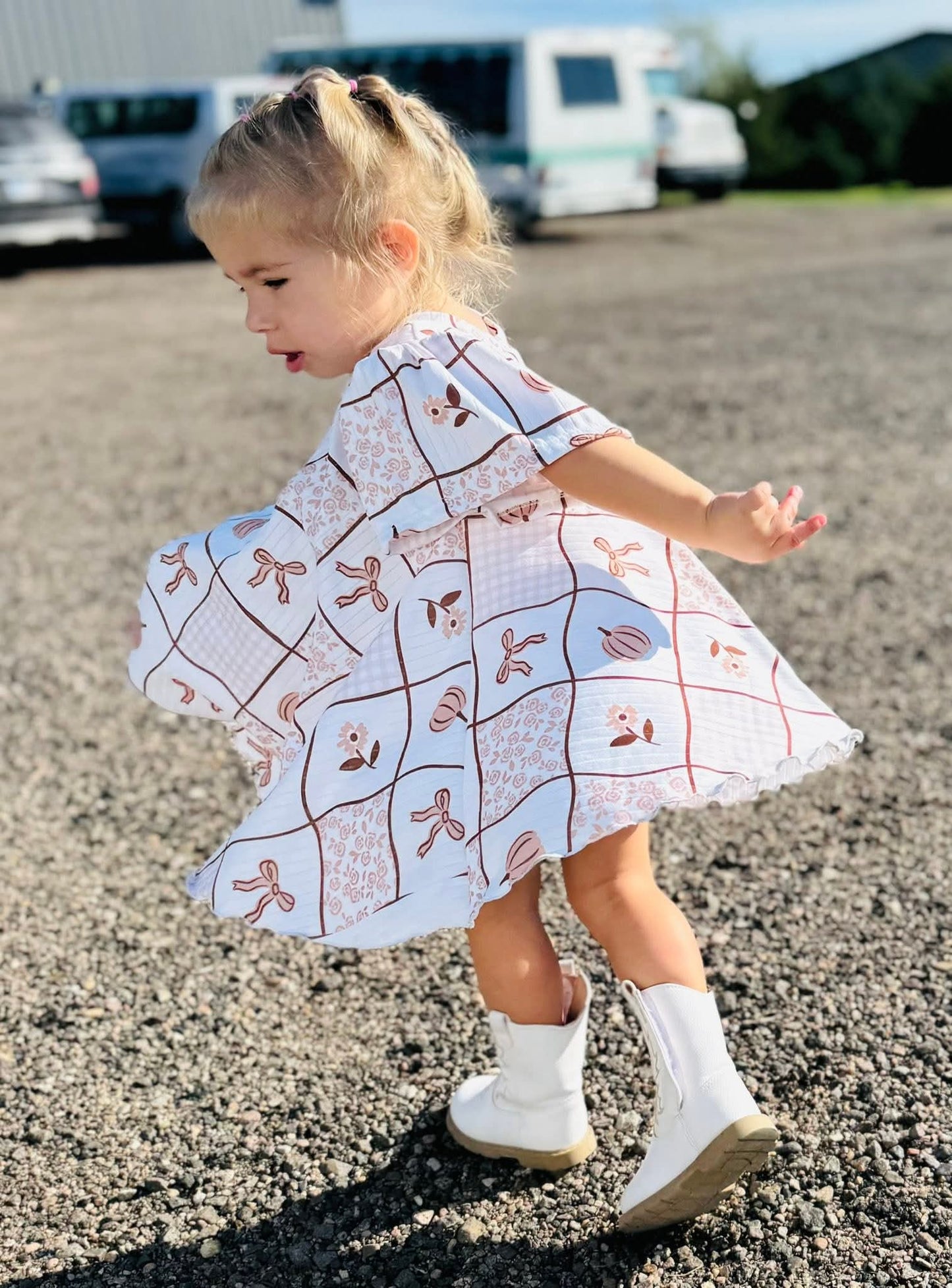 Natalie twirl dress