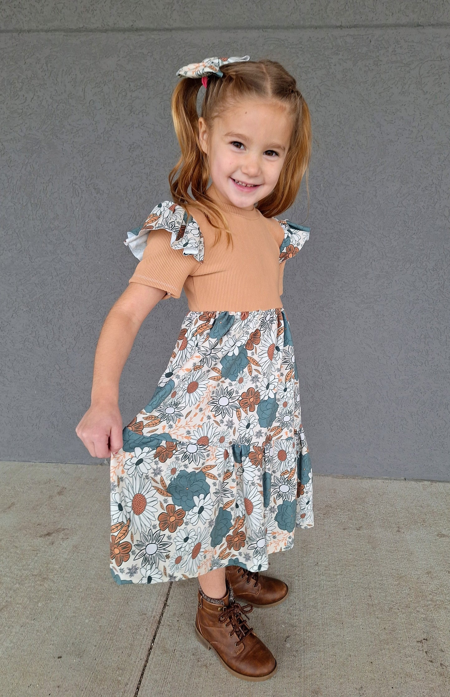 Magnolia dress knee length or maxi length