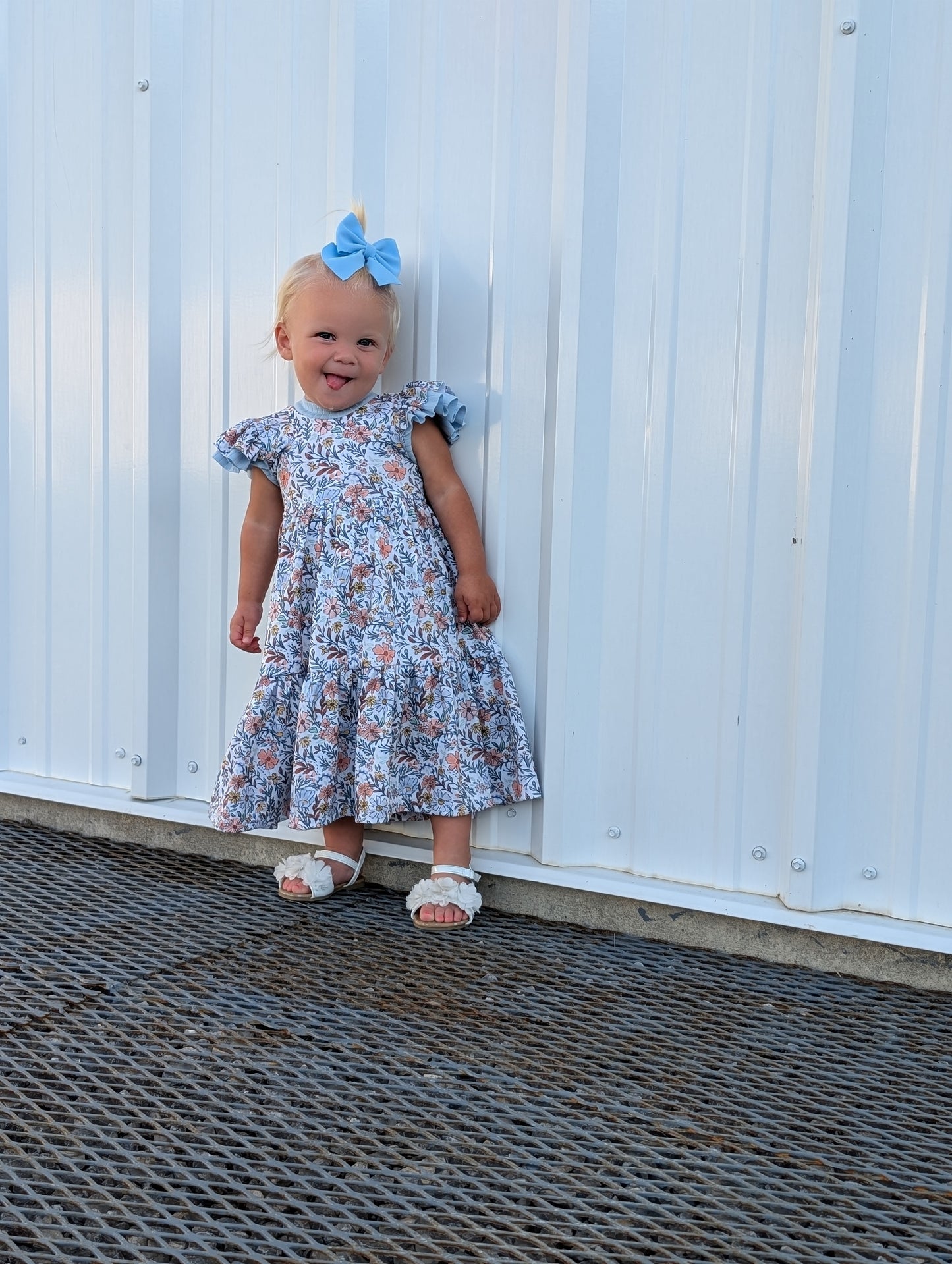 Magnolia dress knee length or maxi length