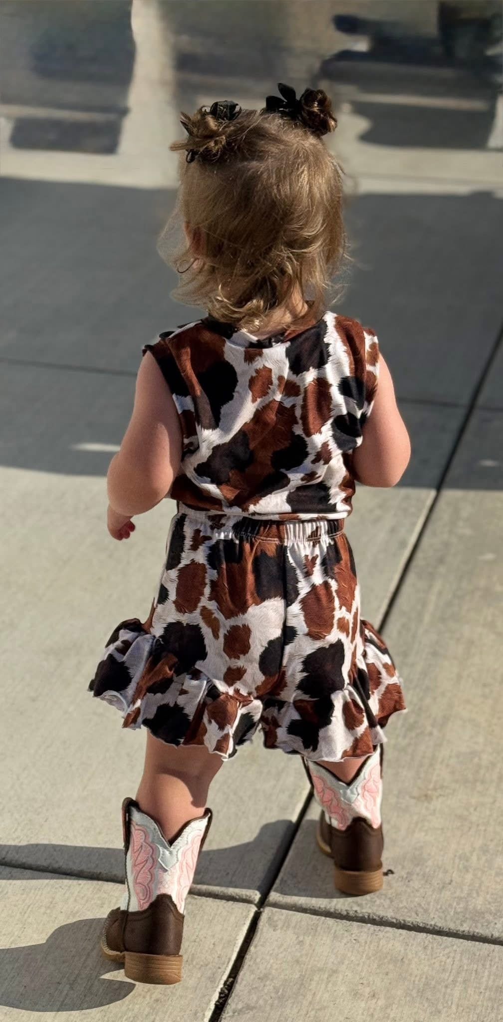 Shorties with ruffles