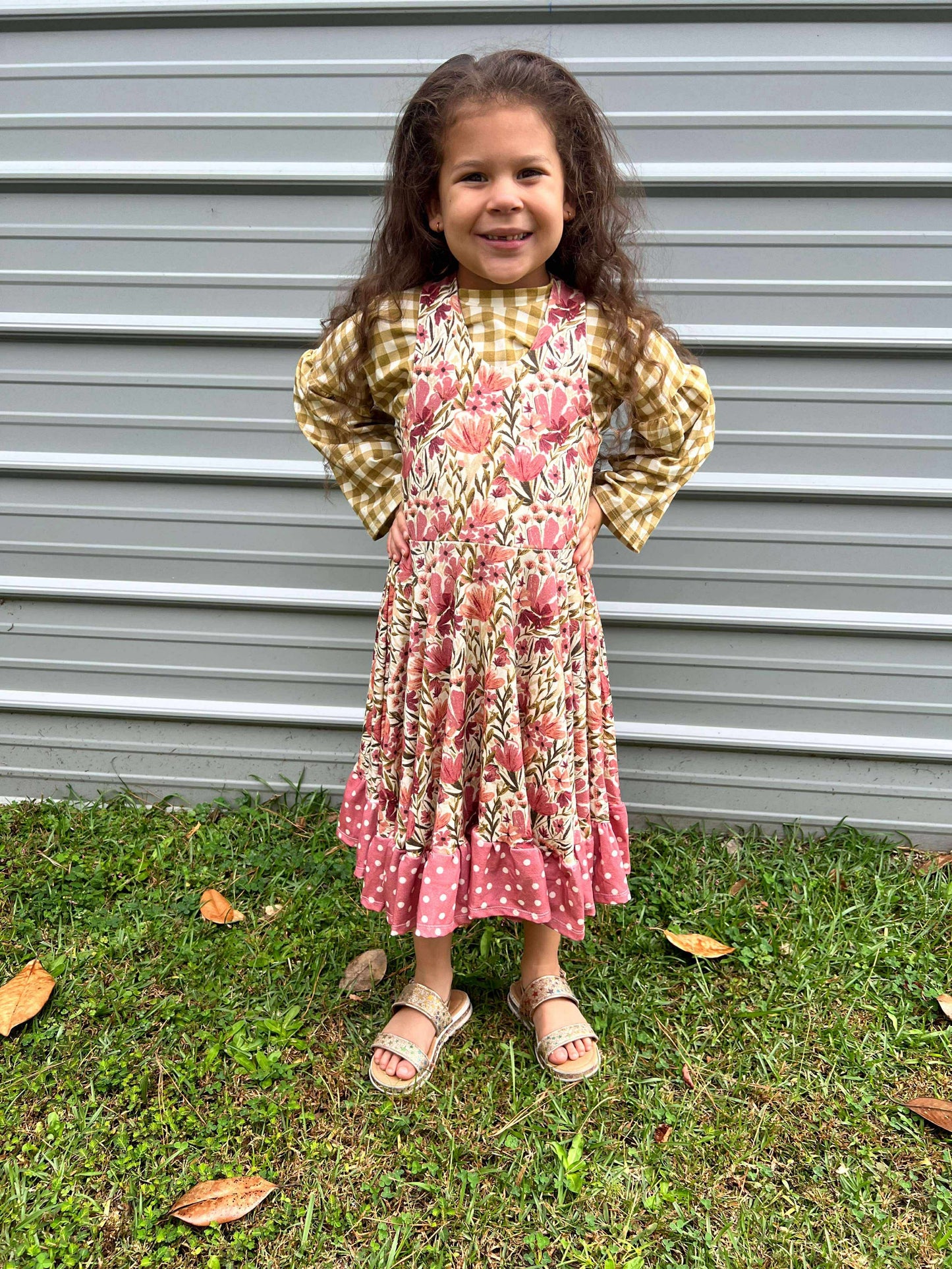 Pinafore Layering Dress