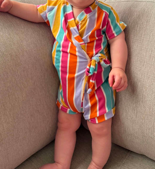 River shorts Romper