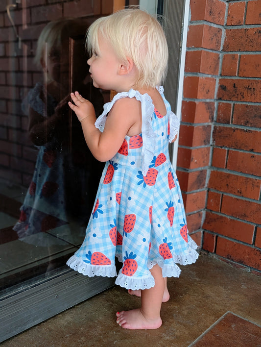 Camellia Twirl dress