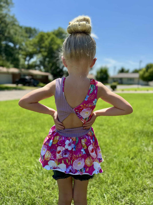 Penny peplum top