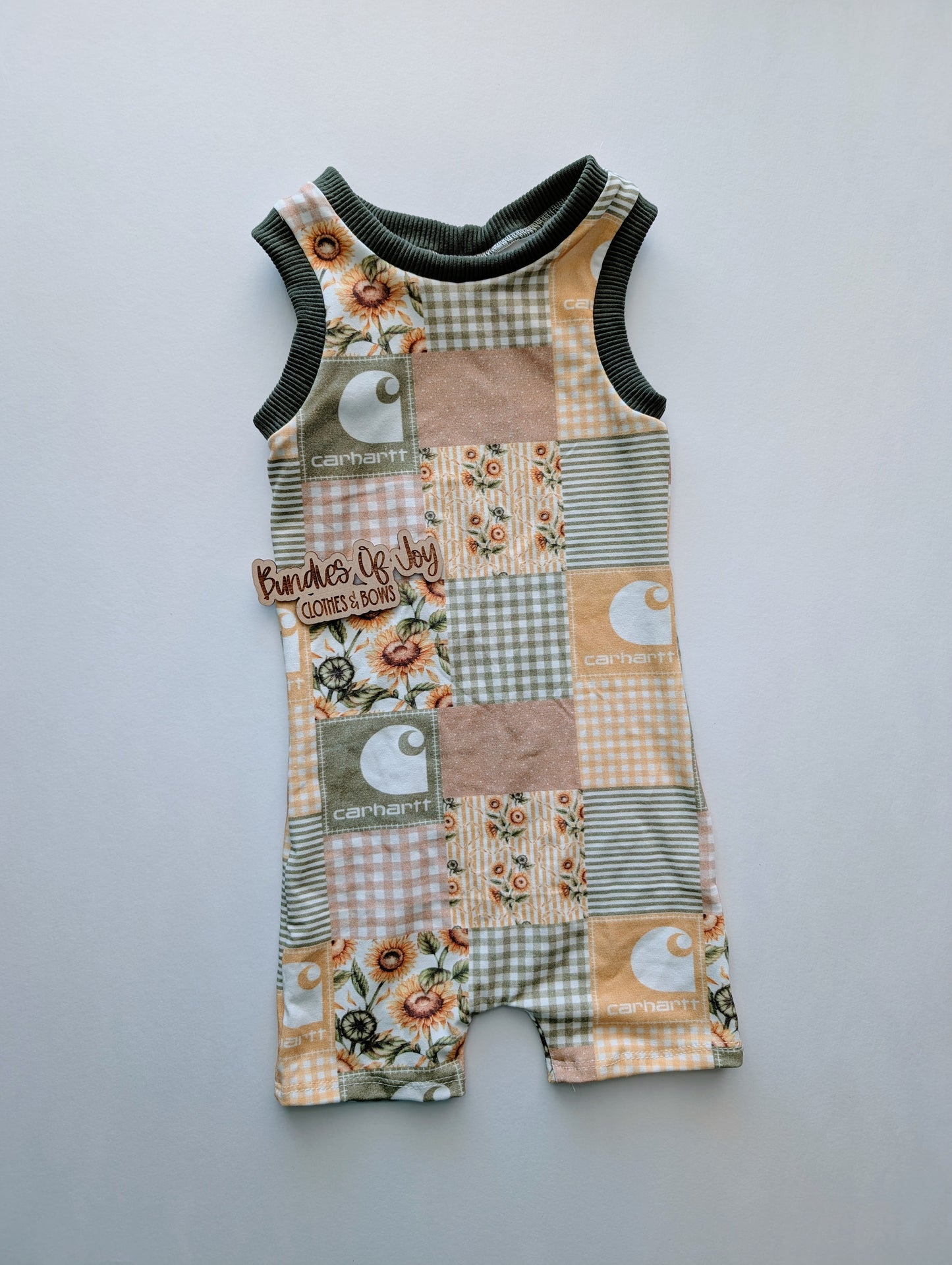 Ollie tank/halter romper